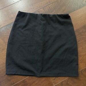 Lulu's I Love It Black Bodycon Mini Skirt